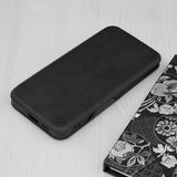 Кожен Калъф за Samsung S24 Plus, Tech-Protect Techsuit Safe Book Case, Черен (5)