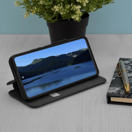 Кожен Калъф за Samsung S24, Tech-Protect Techsuit Safe Book Case, Черен (2)