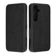 Кожен Калъф за Samsung S24, Tech-Protect Techsuit Safe Book Case, Черен