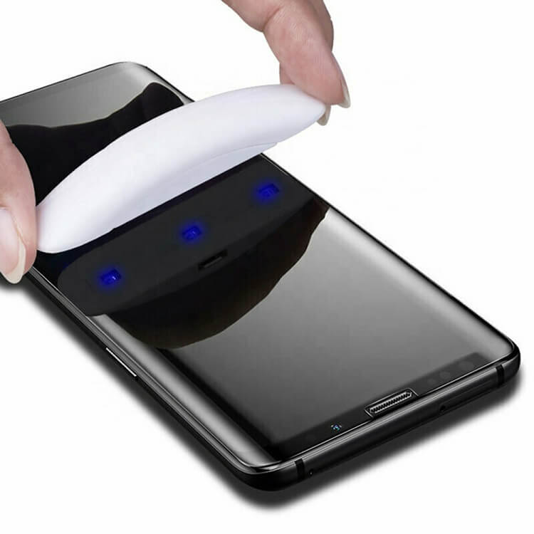 Затъмняващ Протектор за Samsung S23, GKK UV Privacy Glass, Черен (4)
