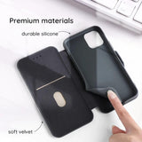 Кожен Калъф за Samsung S24, Tech-Protect Techsuit Safe Book Case, Зелен (6)