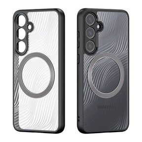 Magsafe Тънък Калъф за Samsung S24, Dux Ducis Aimo Magsafe Case, Черен