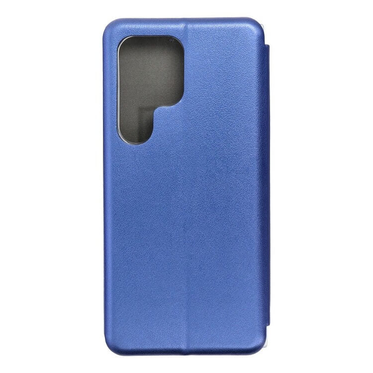 Кожен Калъф за Samsung S24 Ultra, Forcell Elegance Book Case, Син (2)