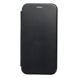 Кожен Калъф за Samsung S24 Ultra, Forcell Elegance Book Case, Черен