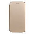 Кожен Калъф за Samsung S24, Forcell Elegance Book Case, Златист
