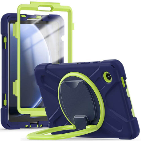 Калъф с Поставка за Samsung Tab A9 8.7, Tech-Protect Armor-X Case, Син