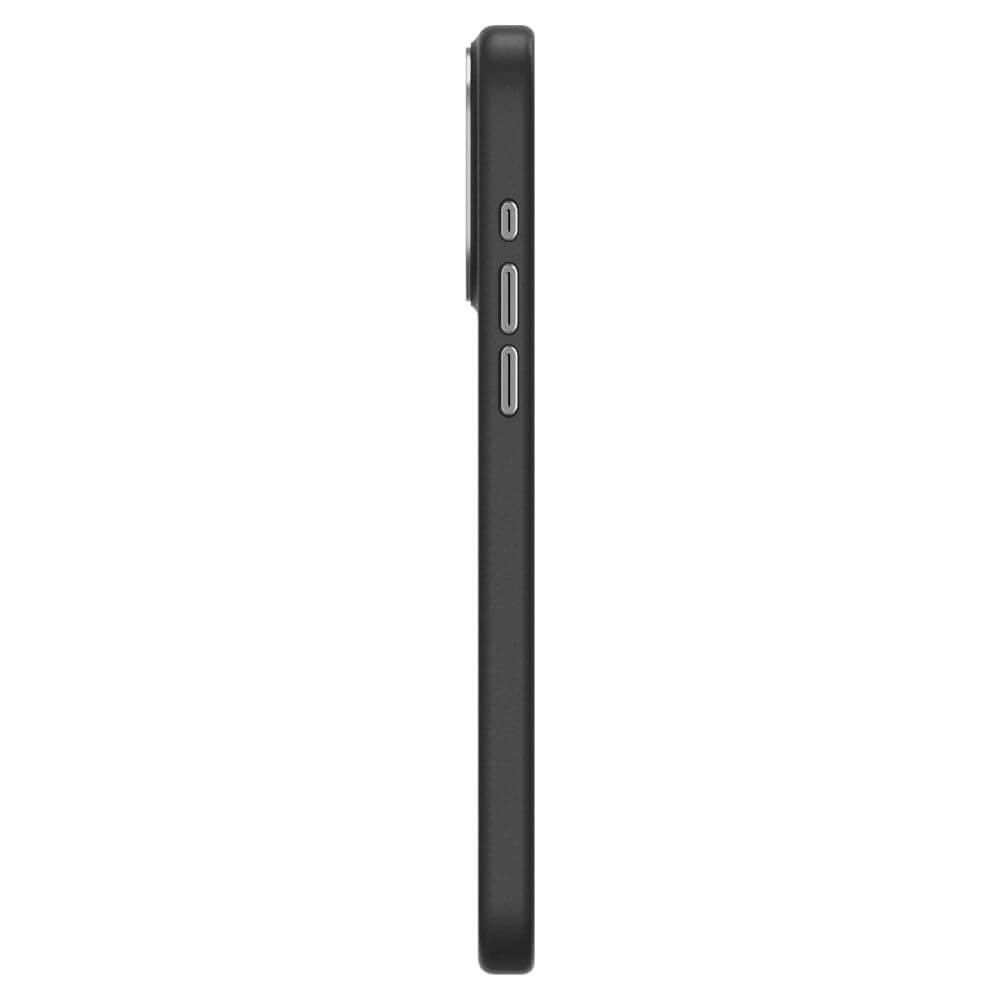 Magsafe Тънък Калъф за iPhone 15 Pro, Spigen Enzo Aramid Case, Черен (6)