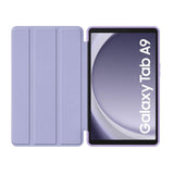 Калъф за Samsung Tab A9 8.7, Tech-Protect TriFold Leater Case, Лилав (5)