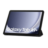 Калъф за Samsung Tab A9 Plus 11", Tech-Protect TriFold Leater Case, Черен (3)
