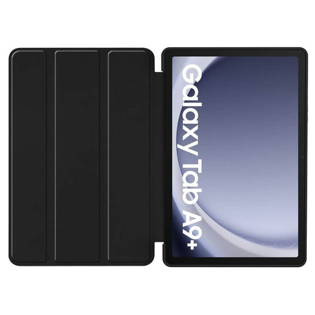 Калъф за Samsung Tab A9 Plus 11", Tech-Protect TriFold Leater Case, Черен (5)