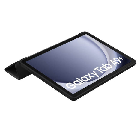 Калъф за Samsung Tab A9 Plus 11", Tech-Protect TriFold Leater Case, Черен (2)