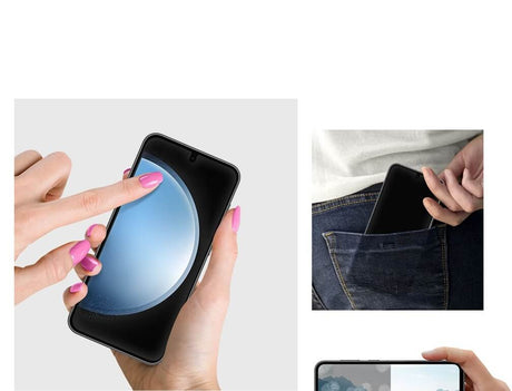 Оригинален Протектор за Samsung S23 FE, Screen Folio Glass EF-US711CTEGWW, Прозрачен (5)