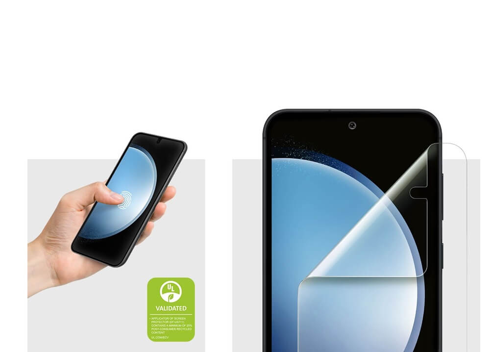 Оригинален Протектор за Samsung S23 FE, Screen Folio Glass EF-US711CTEGWW, Прозрачен (6)