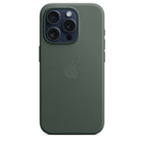Оригинален Тъкан Калъф за iPhone 15 Pro, FineWoven Magsafe Case MT4U3ZM/A, Зелен (3)