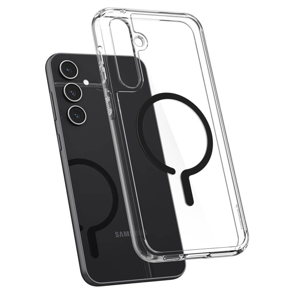 Magsafe Калъф за Samsung S23 FE, Spigen Ultra Hybrid Ring Case, Прозрачен (6)