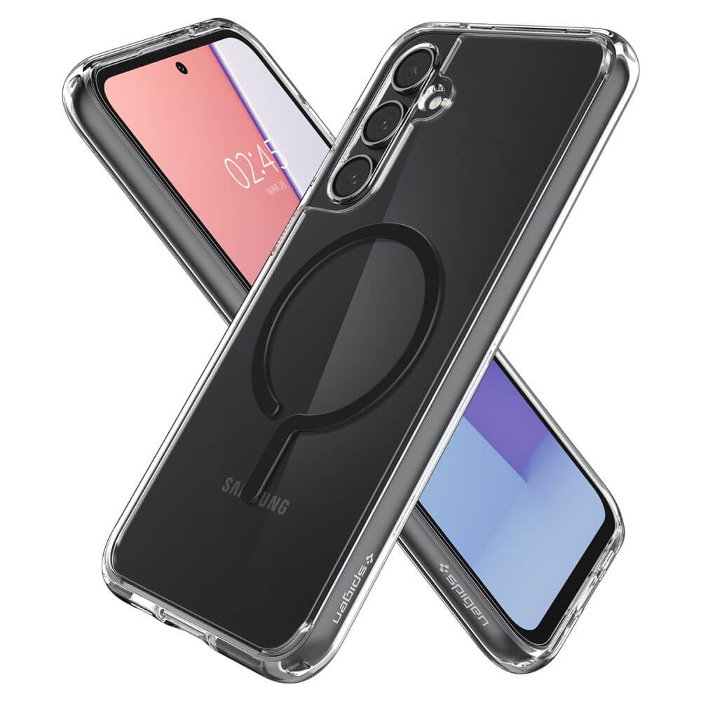 Magsafe Калъф за Samsung S23 FE, Spigen Ultra Hybrid Ring Case, Прозрачен (7)