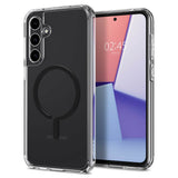 Magsafe Калъф за Samsung S23 FE, Spigen Ultra Hybrid Ring Case, Прозрачен