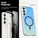 Magsafe Калъф за Samsung S23 FE, Spigen Ultra Hybrid Ring Case, Прозрачен (9)