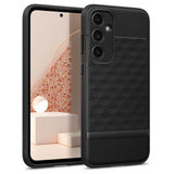 Противоударен Калъф за Samsung S23 FE, Spigen Caseology Parallax, Черен