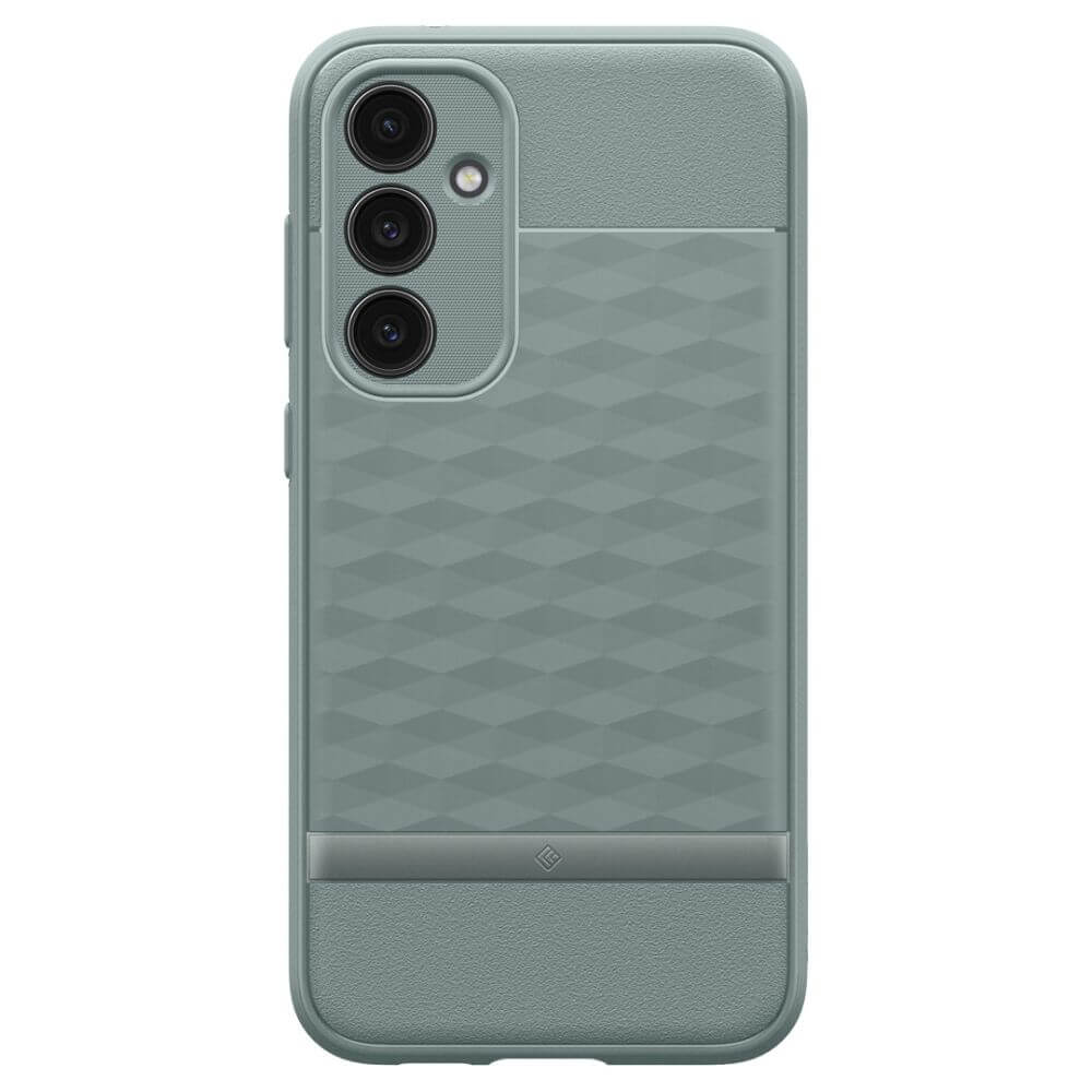 Противоударен Калъф за Samsung S23 FE, Spigen Caseology Parallax, Зелен (2)
