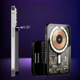 Magsafe Външна Батерия за iPhone, Hinovo MB1-5000XB, Черен (5)