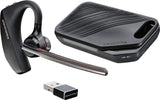 Безжична Слушалка, Plantronics Voyager 5200 UC Bluetooth, Черен