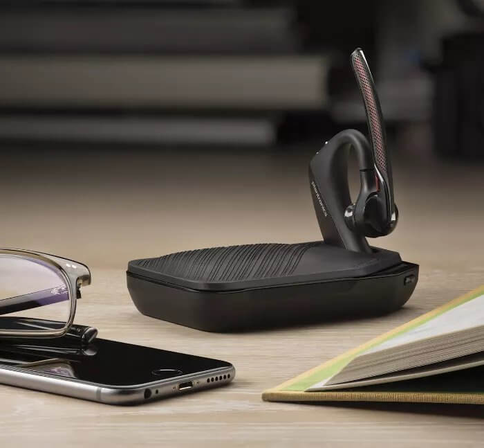 Безжична Слушалка, Plantronics Voyager 5200 UC Bluetooth, Черен (10)