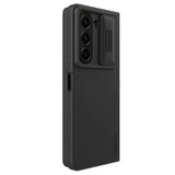 Калъф с Плъзгач за Камера за Samsung Z Fold 5, Nillkin CamShield Silky Case, Черен (5)