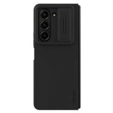 Калъф с Плъзгач за Камера за Samsung Z Fold 5, Nillkin CamShield Silky Case, Черен (3)