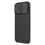 Magsafe калъф с Плъзгач за Камера за iPhone 15 Pro Max, Nillkin CamShield Pro Case, Черен (2)