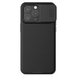 Magsafe калъф с Плъзгач за Камера за iPhone 15 Pro Max, Nillkin CamShield Pro Case, Черен
