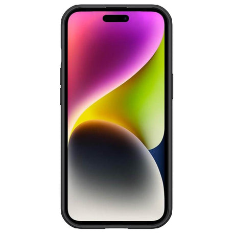 Magsafe калъф с Плъзгач за Камера за iPhone 15, Nillkin CamShield Pro Case, Черен (2)