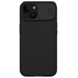 Magsafe калъф с Плъзгач за Камера за iPhone 15, Nillkin CamShield Pro Case, Черен