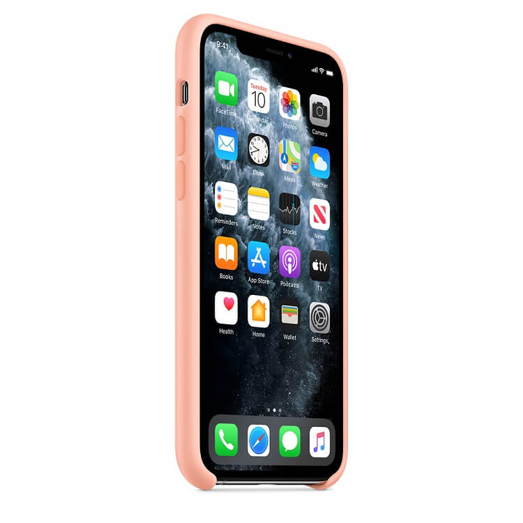 Оригинален Силиконов Калъф за iPhone 11 Pro, Silicone Case MY1E2ZM/A, Розов (2)