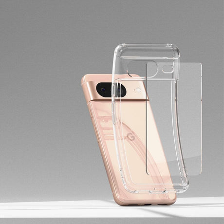 Противоударен Хибриден Калъф за Google Pixel 8, Ringke Fusion Case, Прозрачен (3)