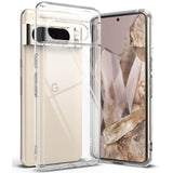 Противоударен Хибриден Калъф за Google Pixel 8 Pro, Ringke Fusion Case, Прозрачен
