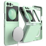 Тънък Калъф за Samsung Z Flip 5, Ringke Magsafe Slim Case, Зелен
