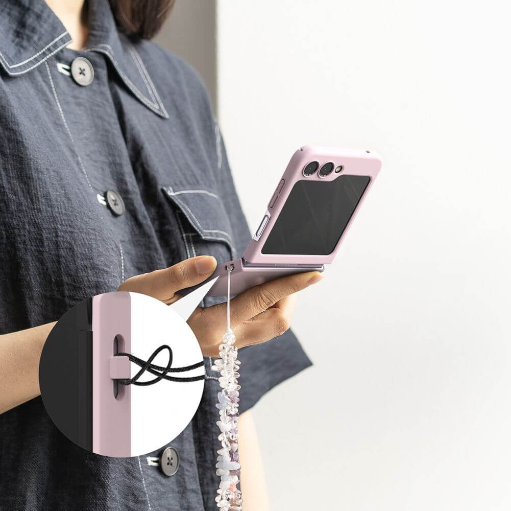Тънък Калъф за Samsung Z Flip 5, Ringke Magsafe Slim Case, Розов (7)