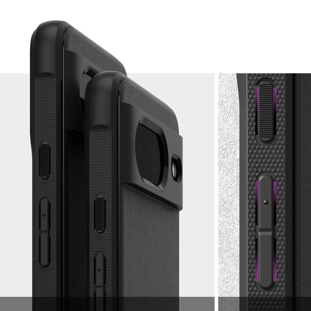 Противоударен Калъф за Google Pixel 8, Ringke Onyx Case, Черен (4)
