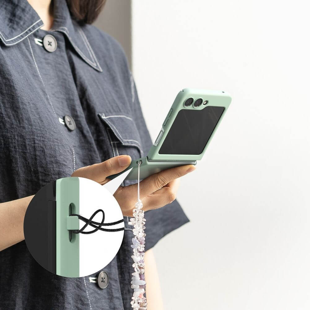 Тънък Калъф за Samsung Z Flip 5, Ringke Magsafe Slim Case, Зелен (7)