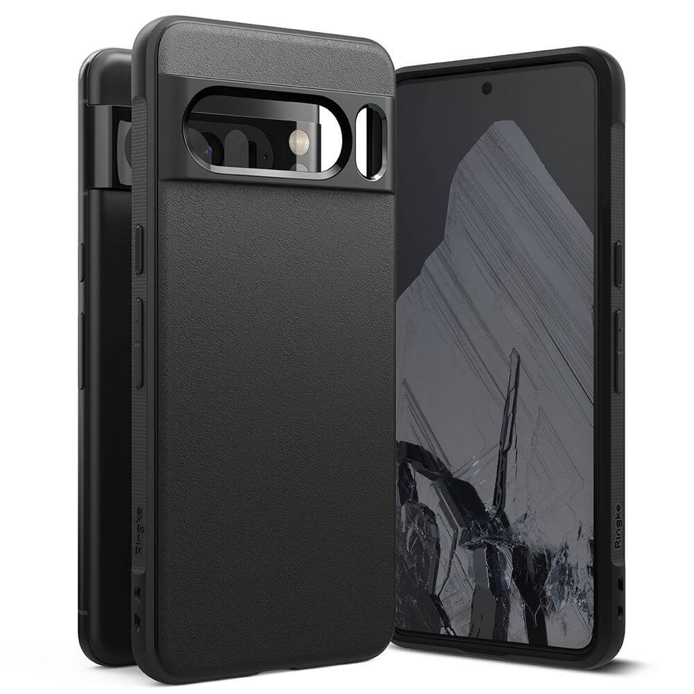 Противоударен Калъф за Google Pixel 8 Pro, Ringke Onyx Case, Черен