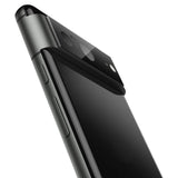 Стъклен Протектор за Камерата на Google Pixel 8, Spigen Optic Cam Glass 2бр., Черен (5)