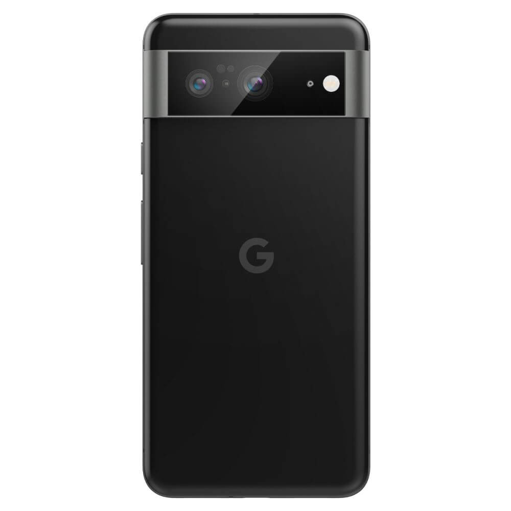 Стъклен Протектор за Камерата на Google Pixel 8, Spigen Optic Cam Glass 2бр., Черен (4)
