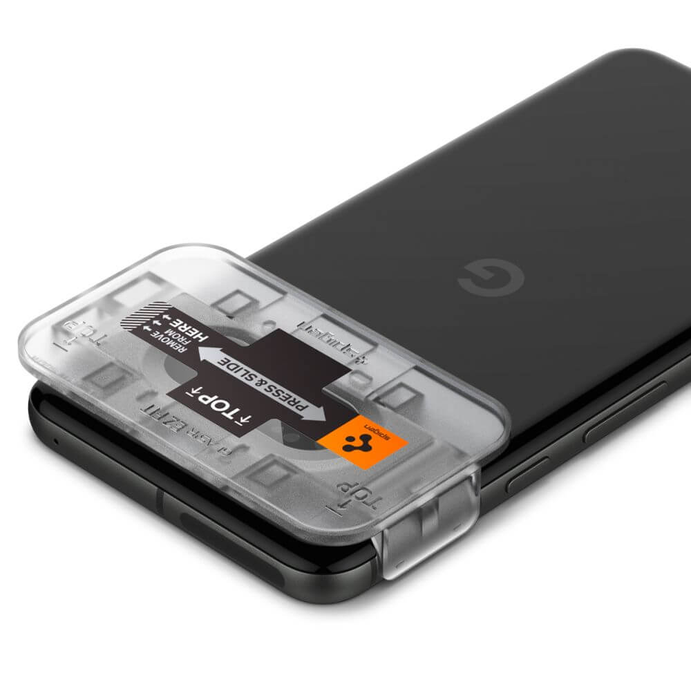 Стъклен Протектор за Камерата на Google Pixel 8, Spigen Optic Cam Glass 2бр., Черен (3)
