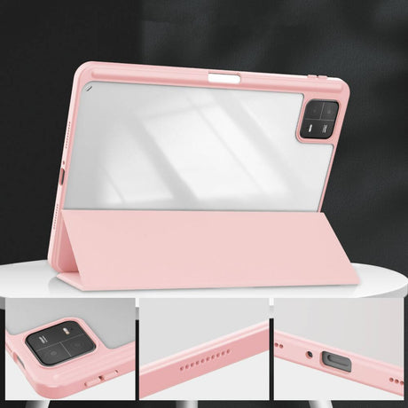 Калъф за Xiaomi Pad 6/ 6 Pro, Tech-Protect Hybrid Pen Case, Розов (5)