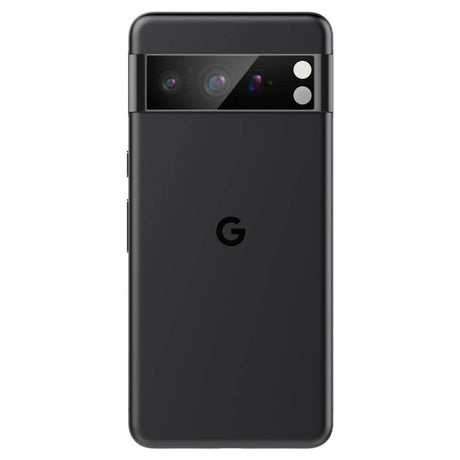 Стъклен Протектор за Камерата на Google Pixel 8 Pro, Spigen Optic Cam Glass 2бр., Черен (4)