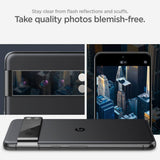 Стъклен Протектор за Камерата на Google Pixel 8 Pro, Spigen Optic Cam Glass 2бр., Черен (7)