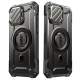 Magsafe Противоударен Калъф за iPhone 15 Pro Max, Supcase UB XT Mag, Черен (2)