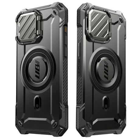Magsafe Противоударен Калъф за iPhone 15 Pro Max, Supcase UB XT Mag, Черен (2)