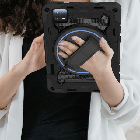 Калъф с Дръжка за Xiaomi Pad 6/ 6 Pro, Tech-Protect Solid360 Case, Черен (5)